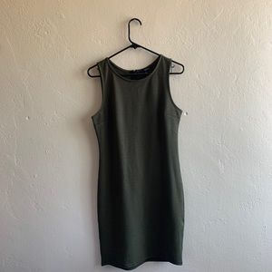 Forever 21 BodyCon Olive Dress